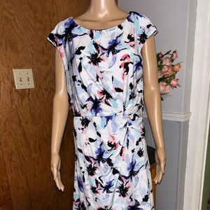 212 Collection Floral Dress XL